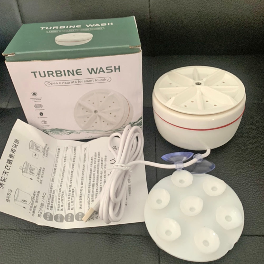 Mini Washer Portable-USB Powered | Camping | Travel